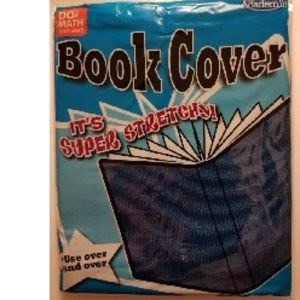 5 Brand NEW Book Covers Individually Wrapped Super Stretch (Size: 8.5in x 11in)…